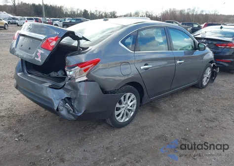 2019 Nissan Sentra Sv from USA, damaged, VIN 3N1AB7AP4KY233572